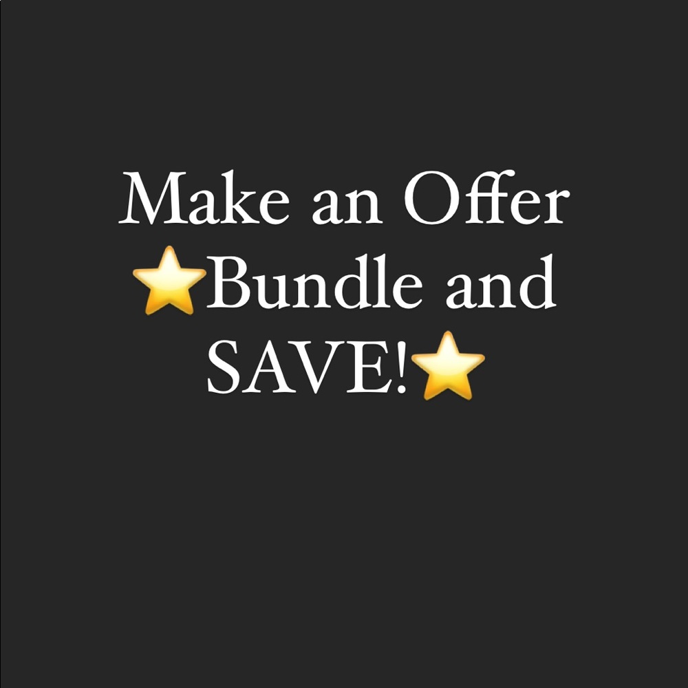 Make offers and bundle items!